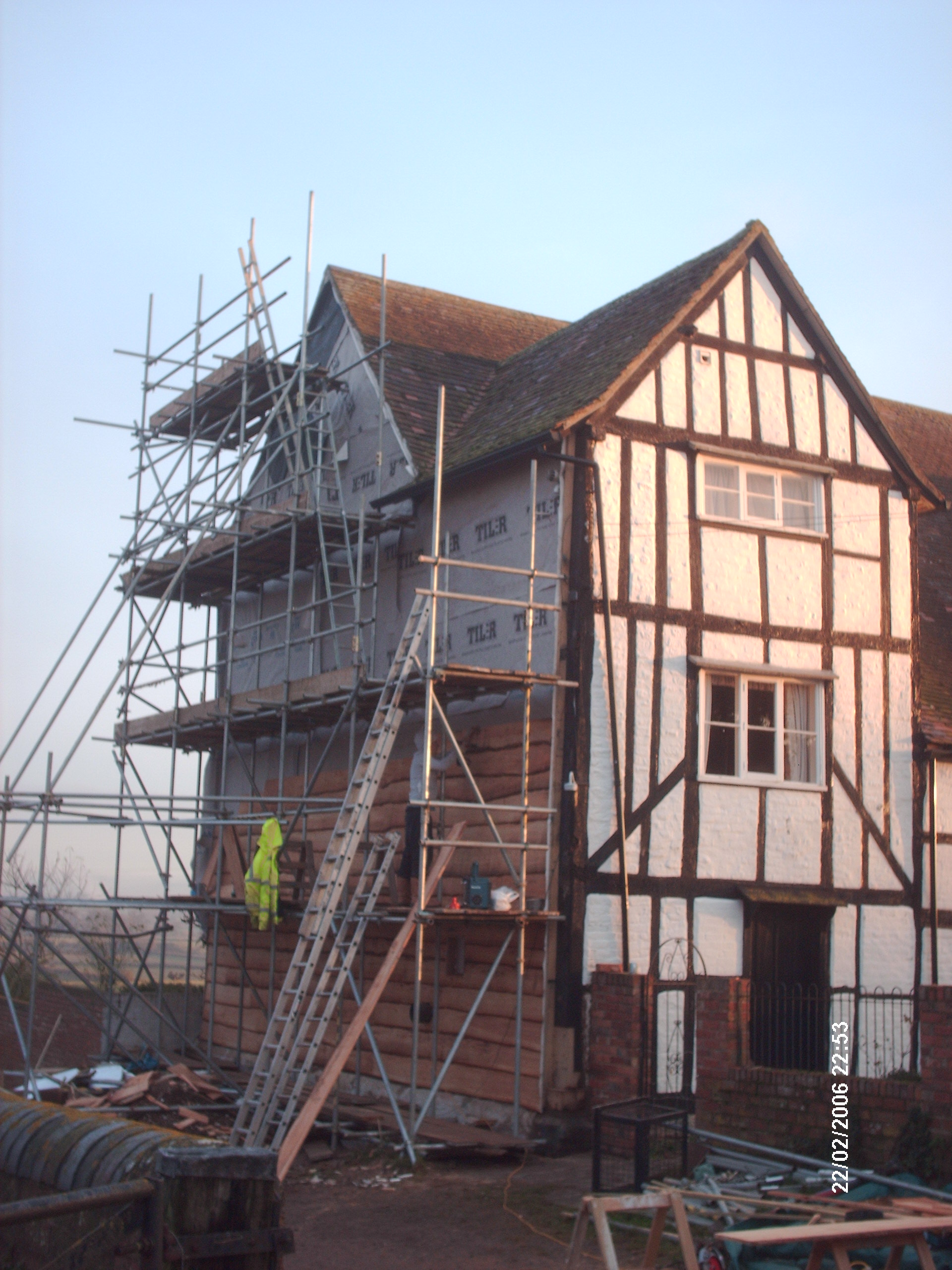 Forthampton Green Oak Refurbishment